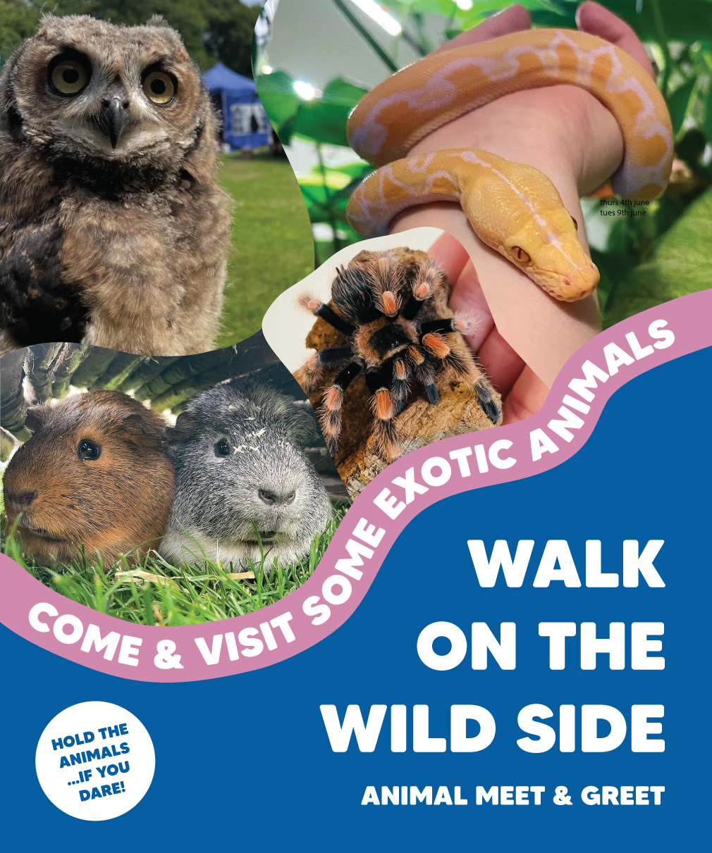 Animal Meet & Greet - Tuesday 9th June 2026 - 10am