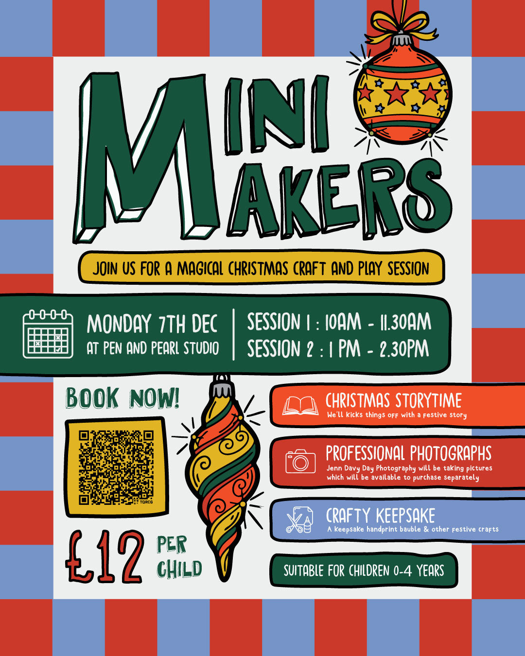 Mini Makers Christmas Craft Session