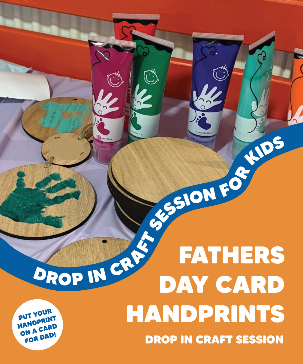 Fathers Day Card Handprints - Every Day In June