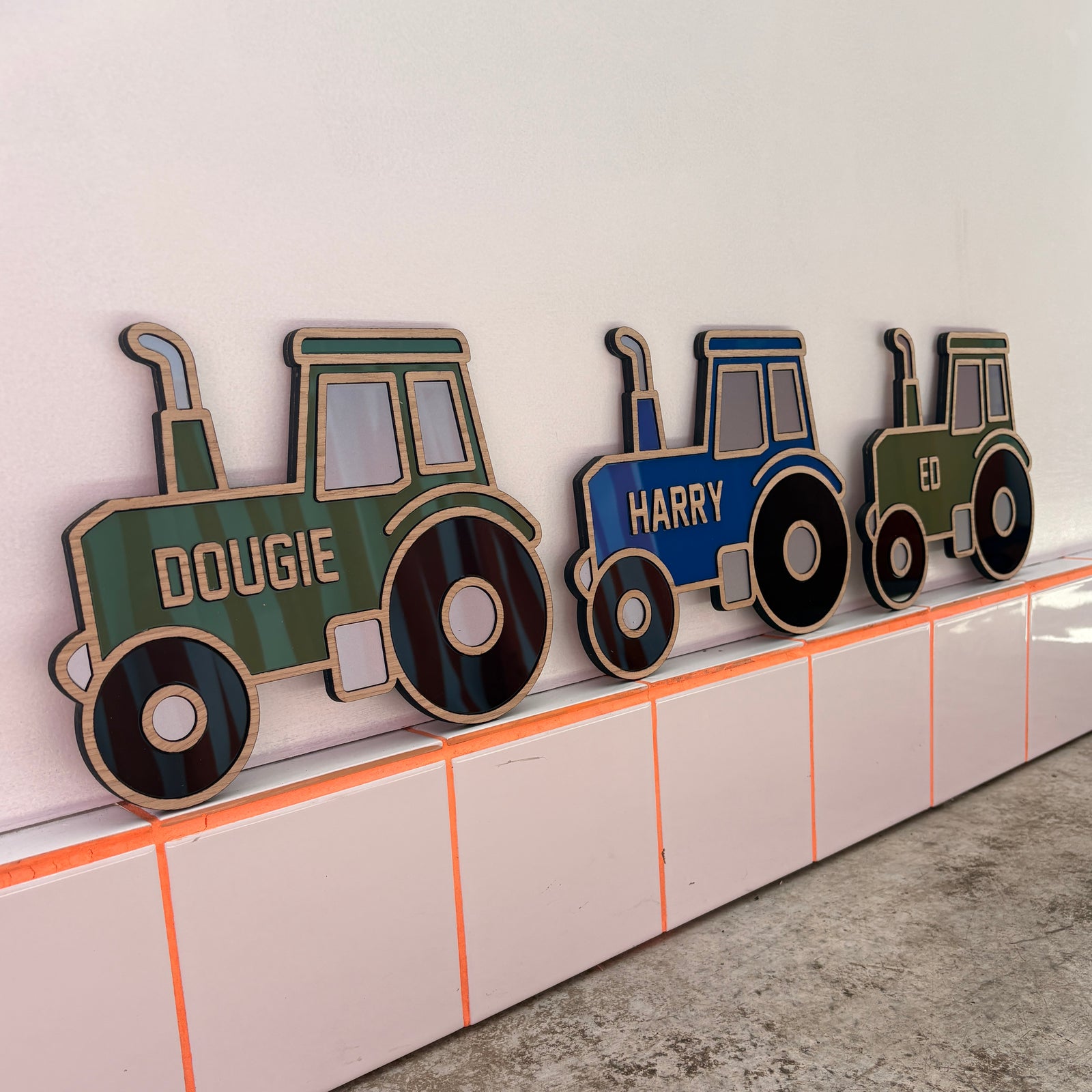 Tractor Name Sign