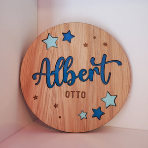Star Baby Name Announcement Disc