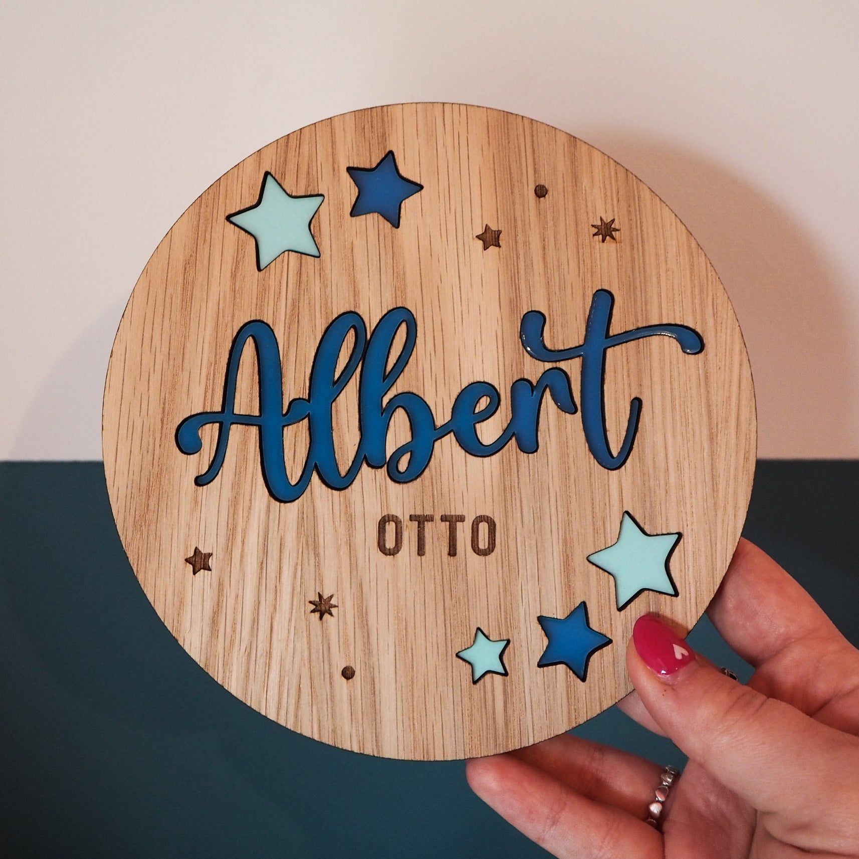 Star Baby Name Announcement Disc