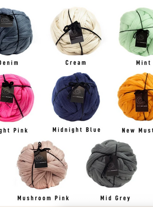 Arm Knitted Blanket Workshop