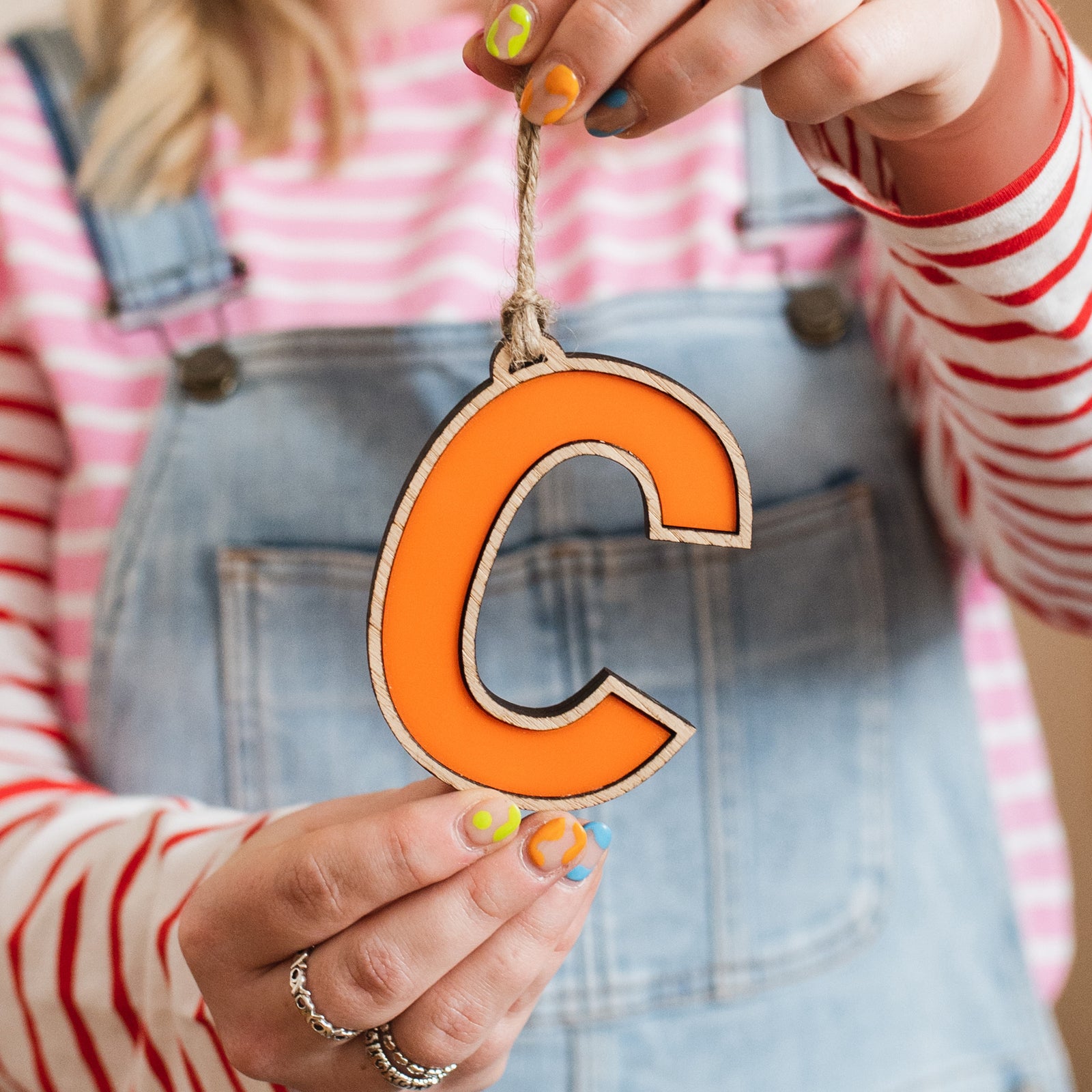 Mini Wooden Letter Decoration