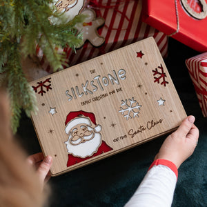 Personalised Family Christmas Eve Box With Santa