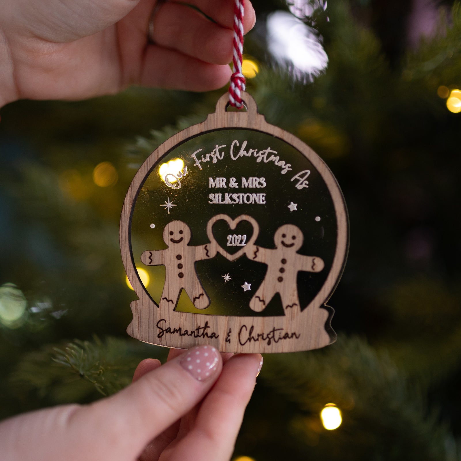 First Christmas Married Ornament