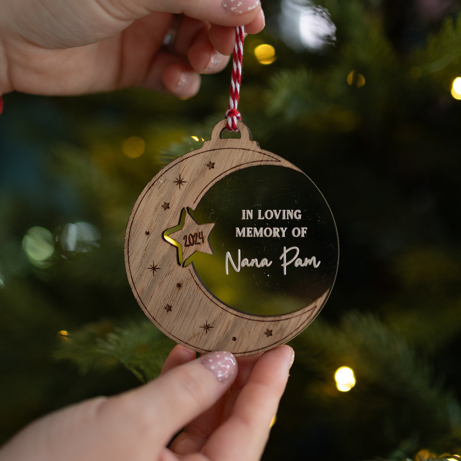 In Memory Of Moon Decoration