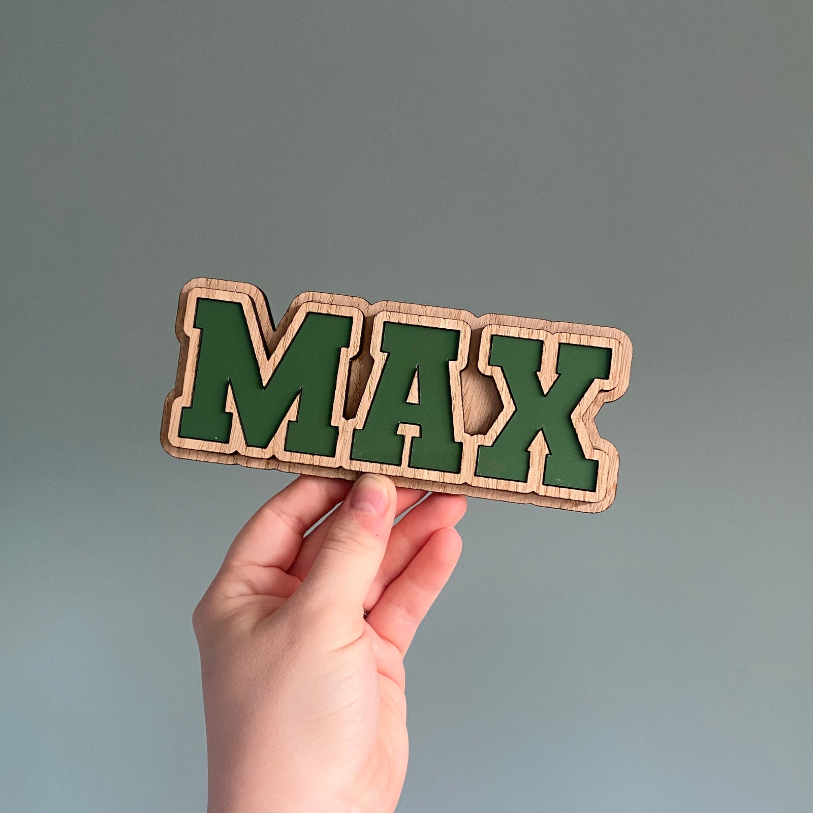 Personalised Name Sign - Varsity Font