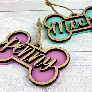 Dog Bone Christmas Decoration Sour Grapes and Spearmint