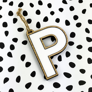 Mini Wooden Letter Decoration