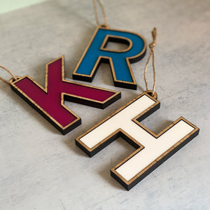 Mini Wooden Letter Decoration