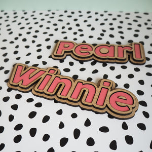 Personalised Name Sign - Bold Font