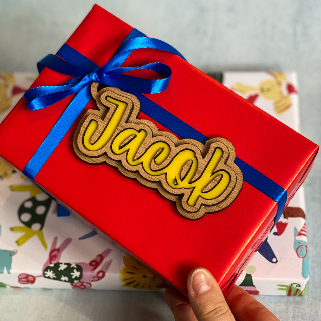 Gift Tag With Personalised Name