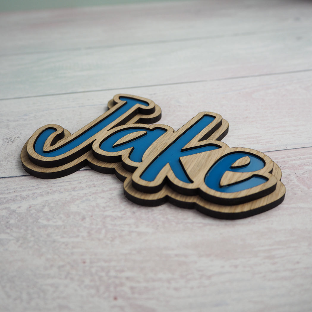 Personalised Name Plaque - Fun Font