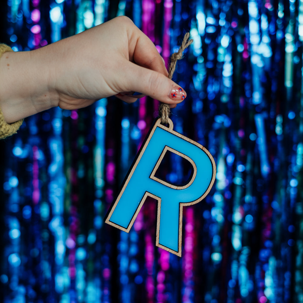 Mini Wooden Letter Decoration