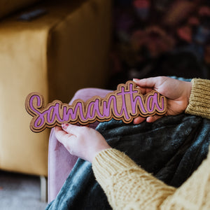 Personalised Name Sign - Script Font