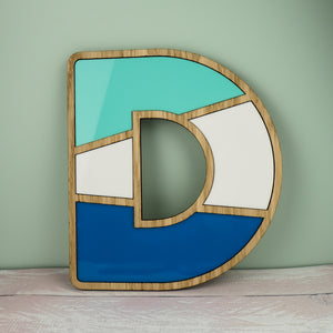 Multicoloured Alphabet Letter Sign
